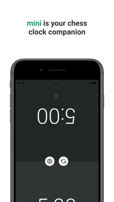 Capturas de tela do mini – chess clock companion