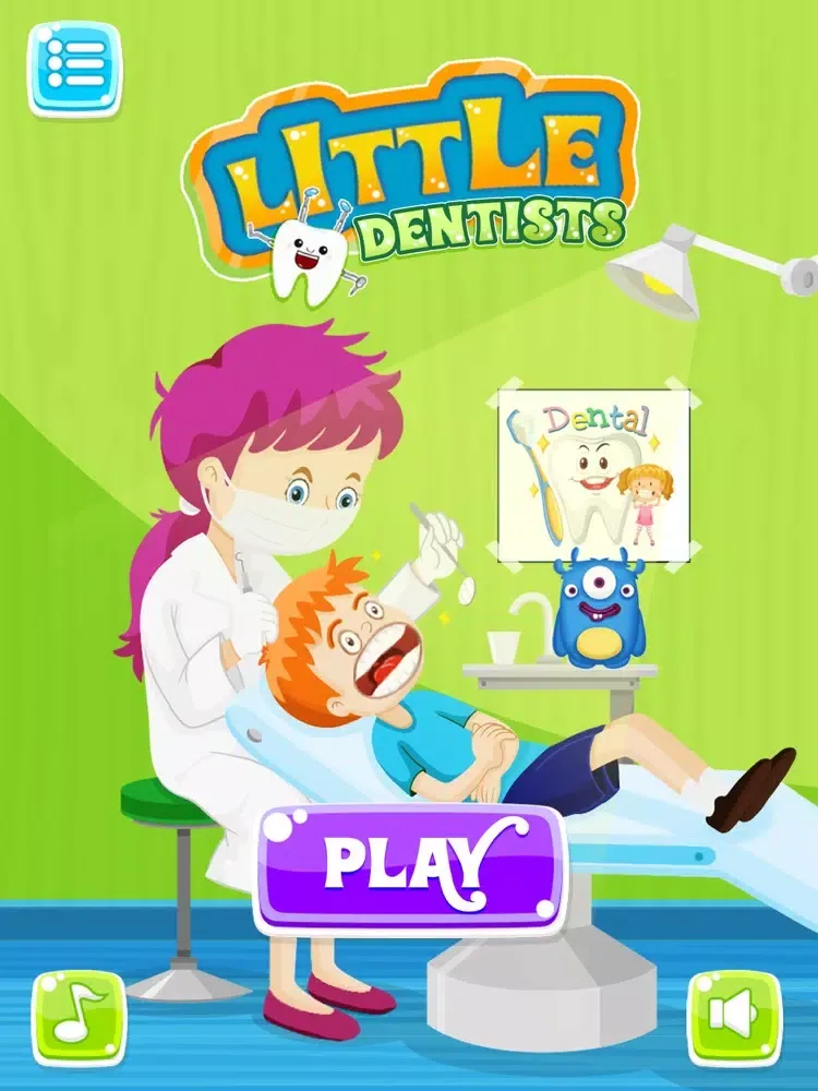 Ảnh chụp màn hình của Baby Dentist Fun Kid Games iPad 