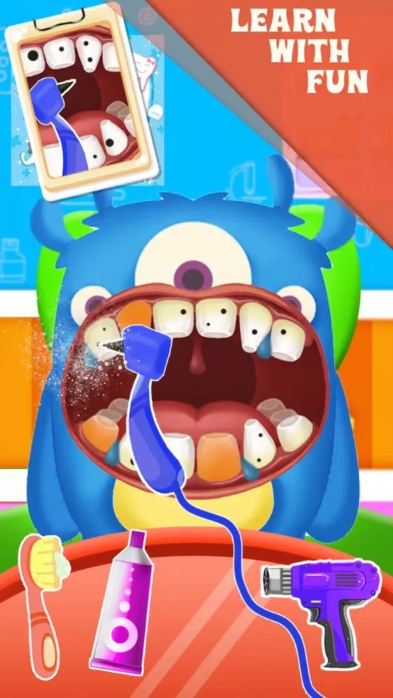 Ảnh chụp màn hình của Baby Dentist Fun Kid Games