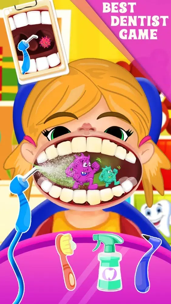 Ảnh chụp màn hình của Baby Dentist Fun Kid Games