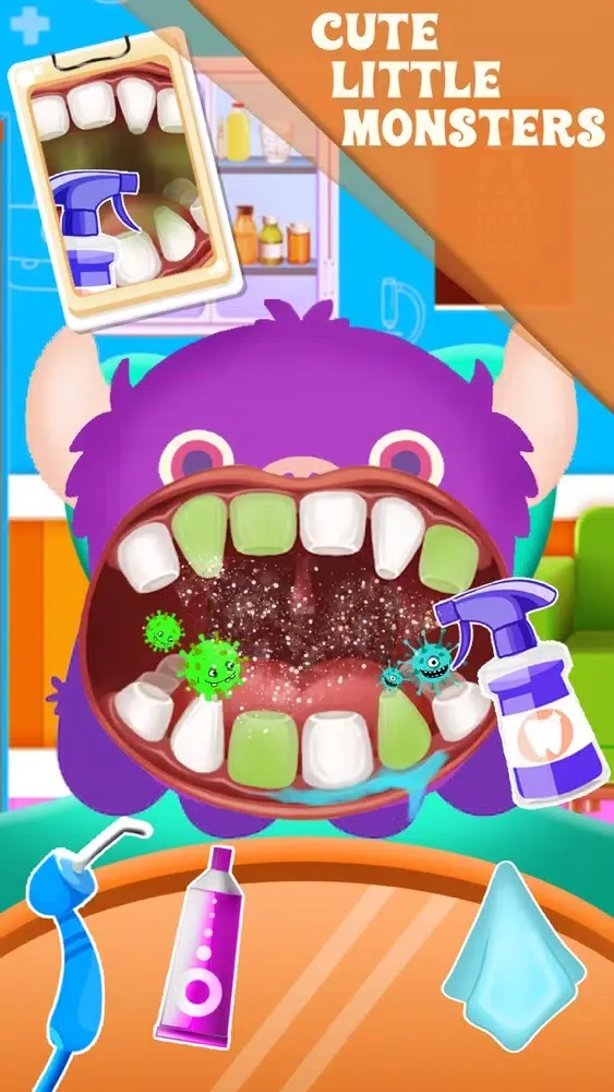 Ảnh chụp màn hình của Baby Dentist Fun Kid Games