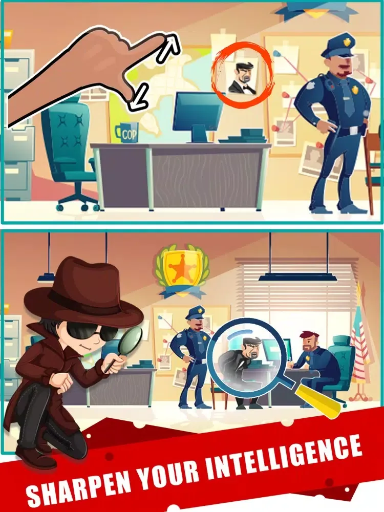 Capturas de tela do Differences -Solve The Case iPad 
