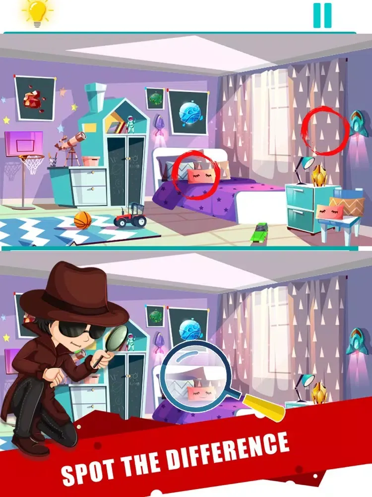 Capturas de tela do Differences -Solve The Case iPad 
