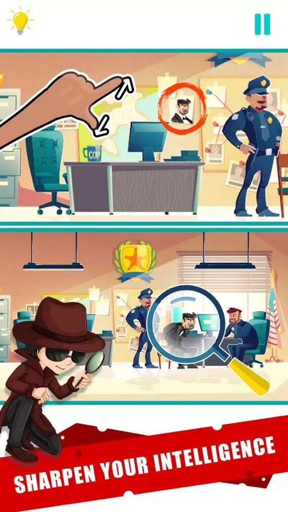 Capturas de tela do Differences -Solve The Case