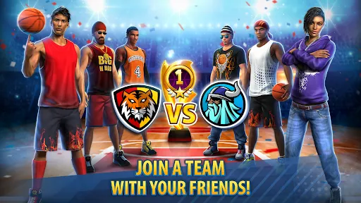 Captures d'écran de Basketball Stars: Multiplayer