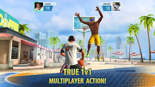 Captures d'écran de Basketball Stars: Multiplayer