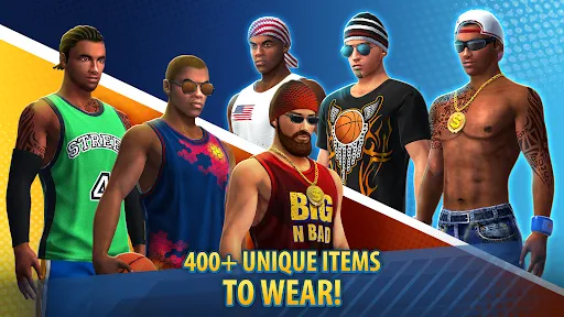 Captures d'écran de Basketball Stars: Multiplayer