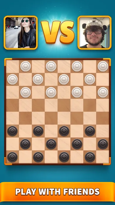 تصاویر Checkers Clash: Board Game