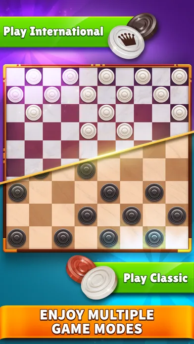 تصاویر Checkers Clash: Board Game