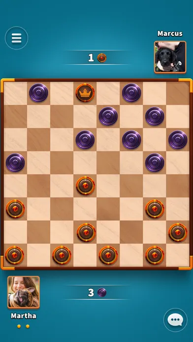 تصاویر Checkers Clash: Board Game