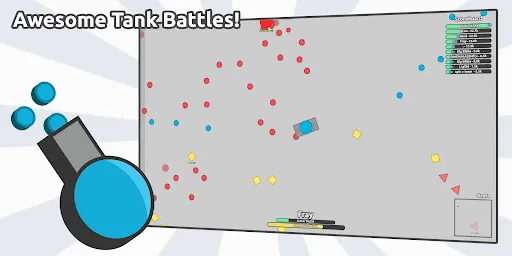 Ảnh chụp màn hình của diep.io