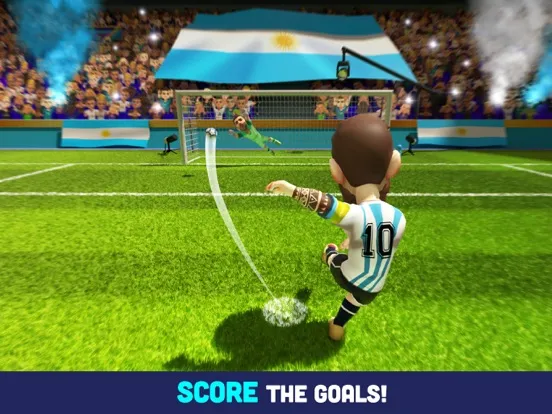 Mini Football - Soccer game iPad  Screenshots
