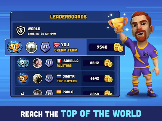 Mini Football - Soccer game iPad  Screenshots