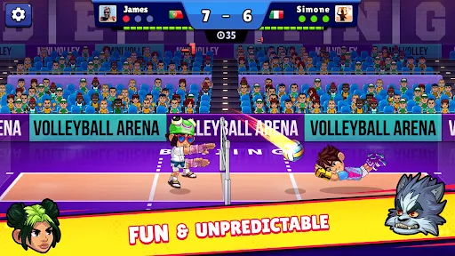 Volleyball Arena: Spike Hard應用截圖