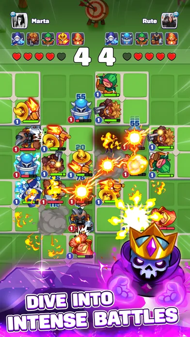 Hero Tactics: 2 Player Game स्क्रीनशॉट