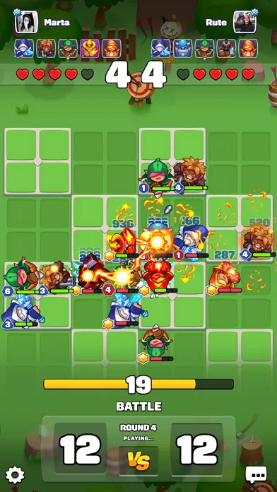 Hero Tactics: 2 Player Game स्क्रीनशॉट