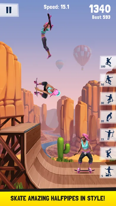 Flip Skater سکرین شاٹس