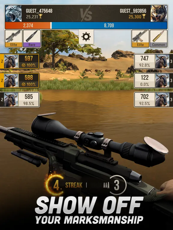 Hunting Battle: Hunter Game iPad  Screenshots