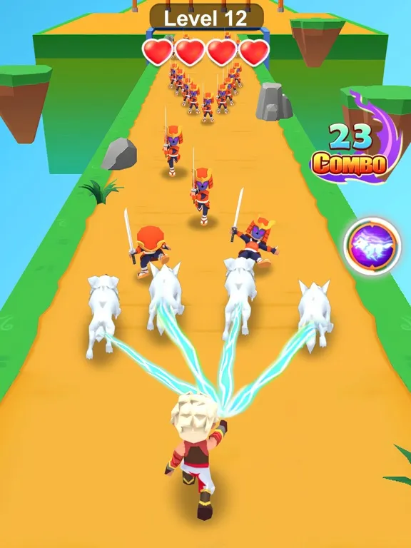 Island War-Ninja Hero iPad 应用截图