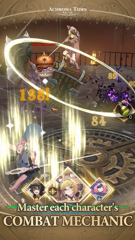 تصاویر Achroma Tides : Soul-Like RPG