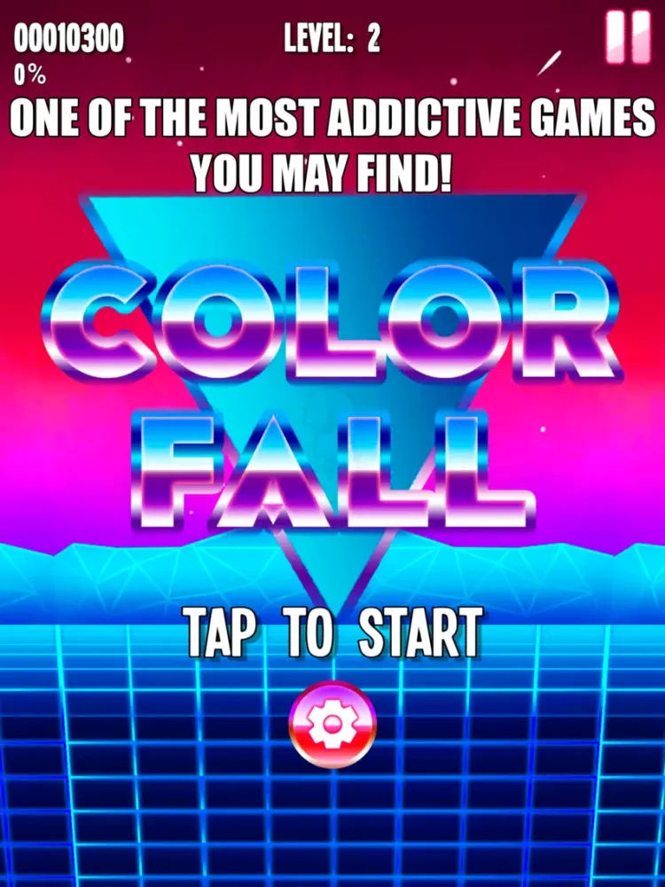 Zrzuty ekranu Color Fall - Drop the ball iPad 