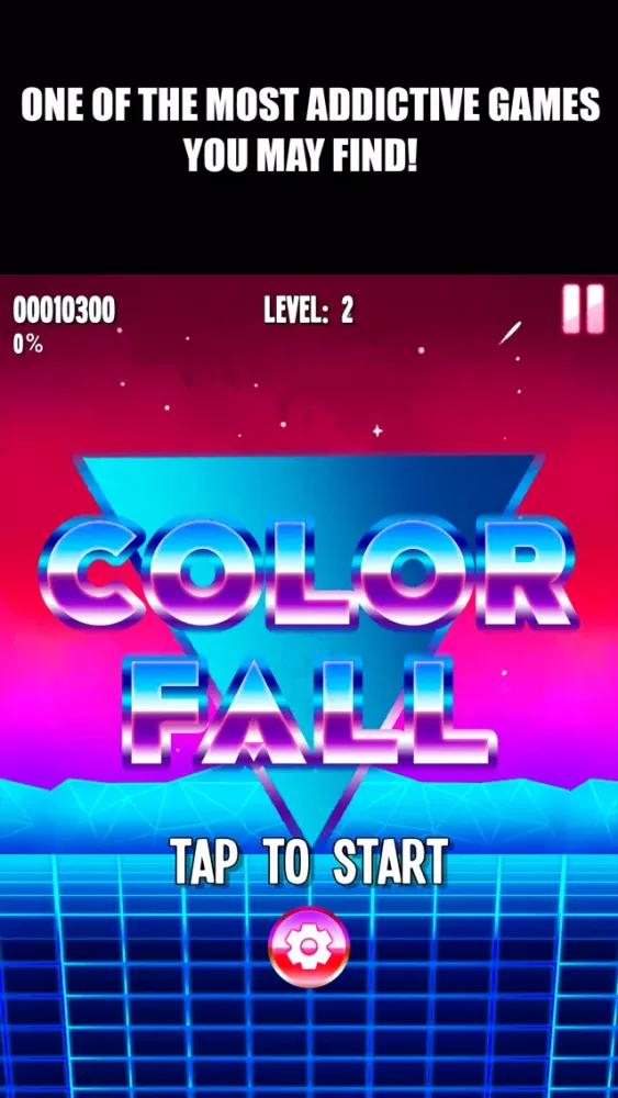 Zrzuty ekranu Color Fall - Drop the ball