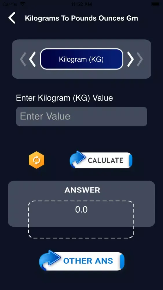 Kilograms To Pounds Ounces Gm স্ক্রিনশট