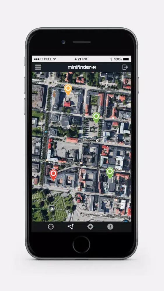 MiniFinder GO Tracking System سکرین شاٹس