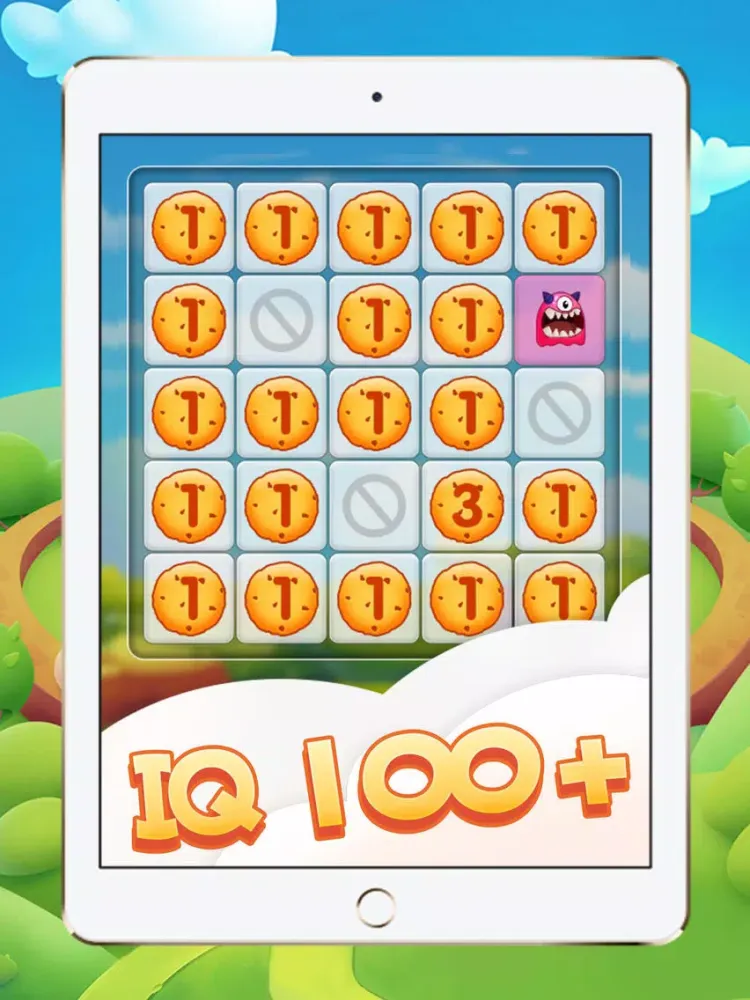Cookie Monster Puzzle Game iPad  スクリーンショット