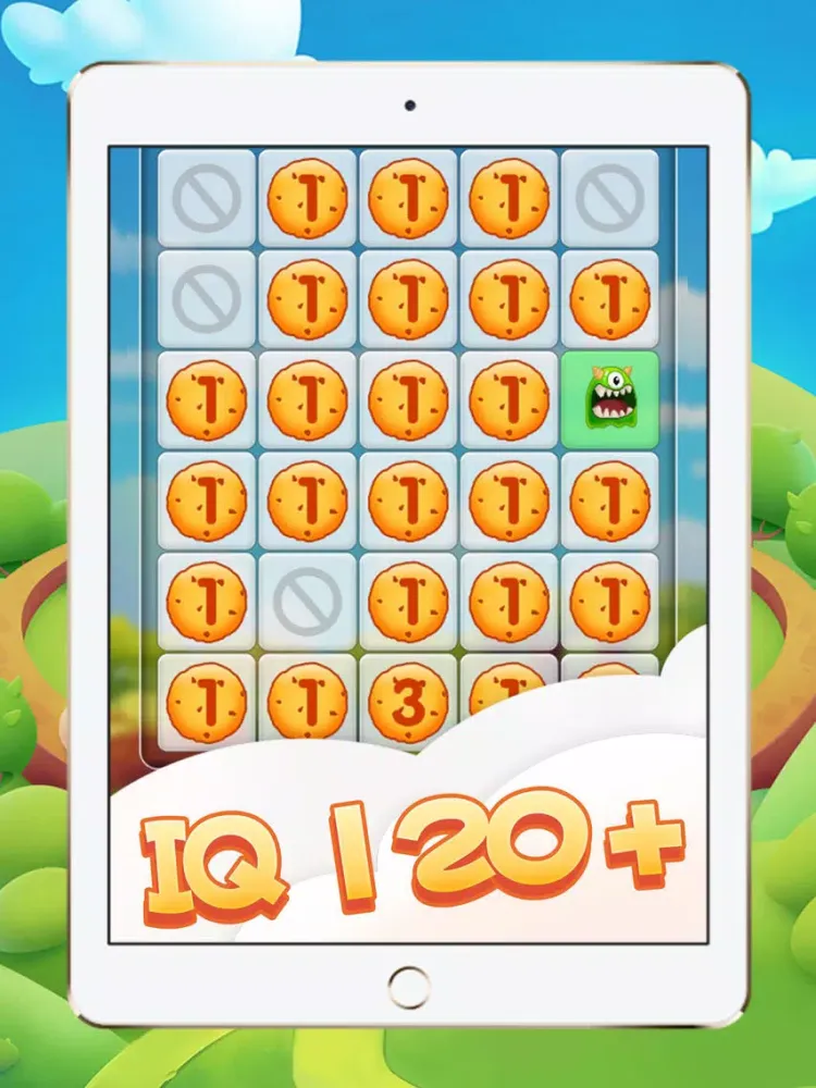 Cookie Monster Puzzle Game iPad  スクリーンショット