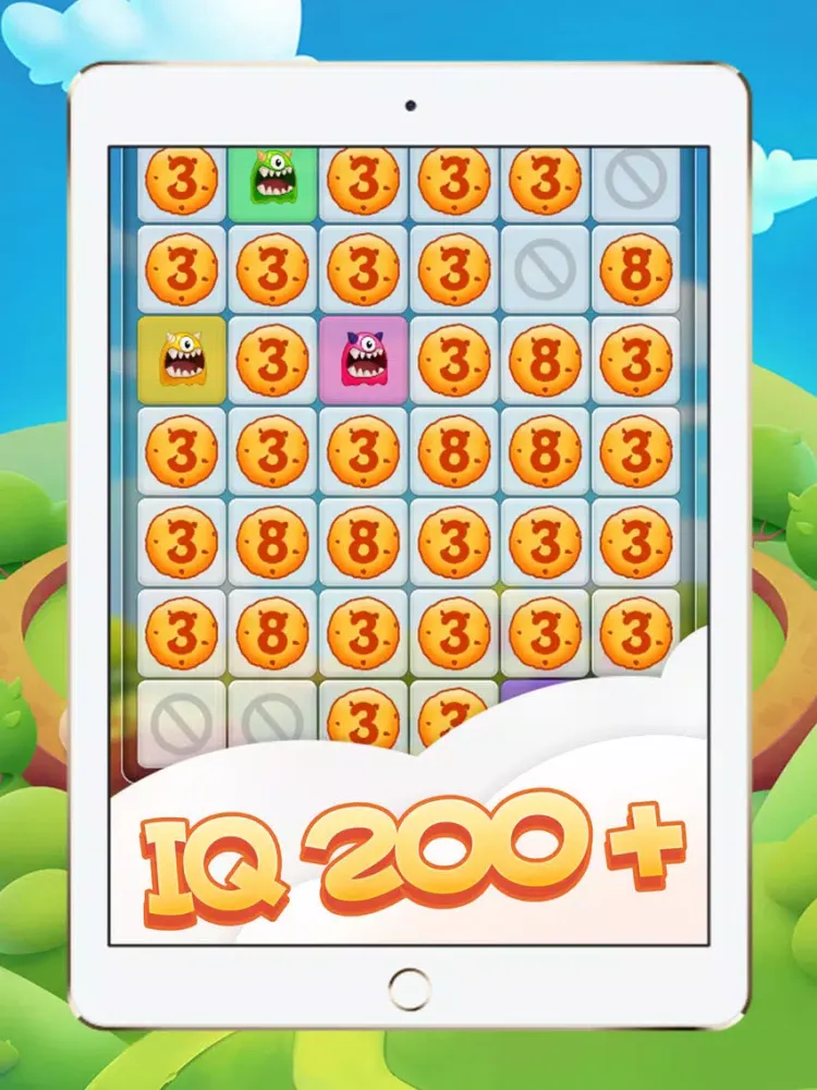 Cookie Monster Puzzle Game iPad  スクリーンショット