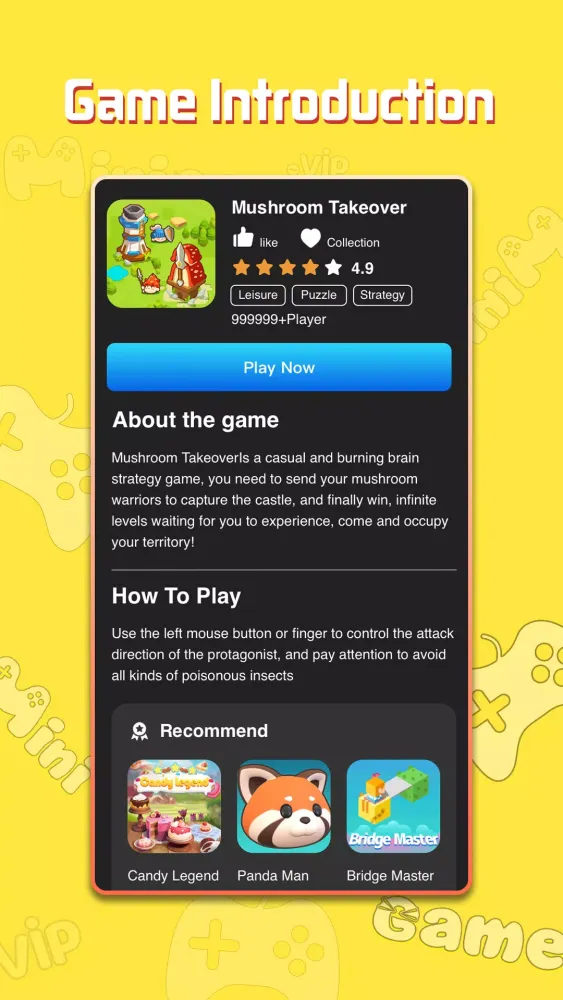 Minigame Center Screenshots