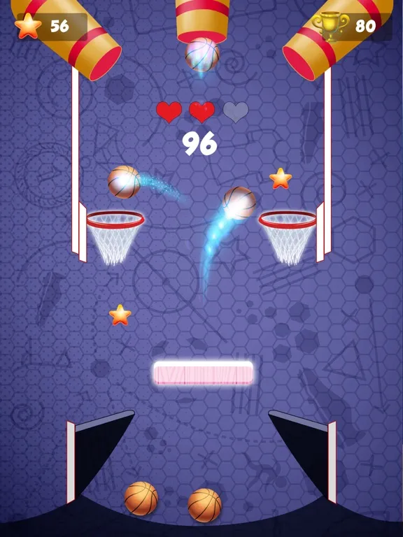Capturas de tela do Basketball Dunk Shot Battle iPad 