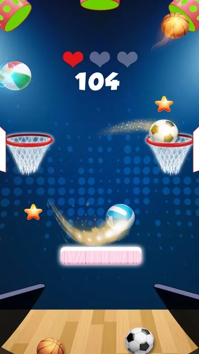 Capturas de tela do Basketball Dunk Shot Battle