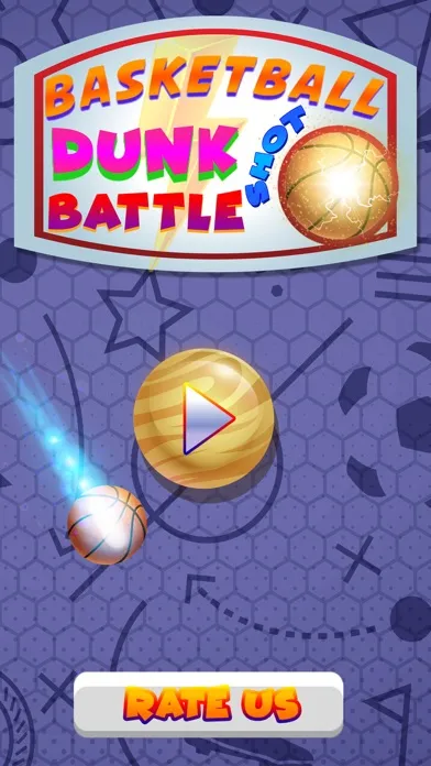 Capturas de tela do Basketball Dunk Shot Battle
