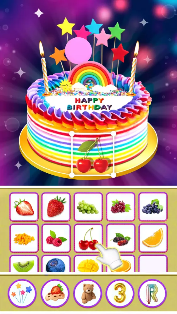 Zrzuty ekranu DIY Cake Birthday Party Maker
