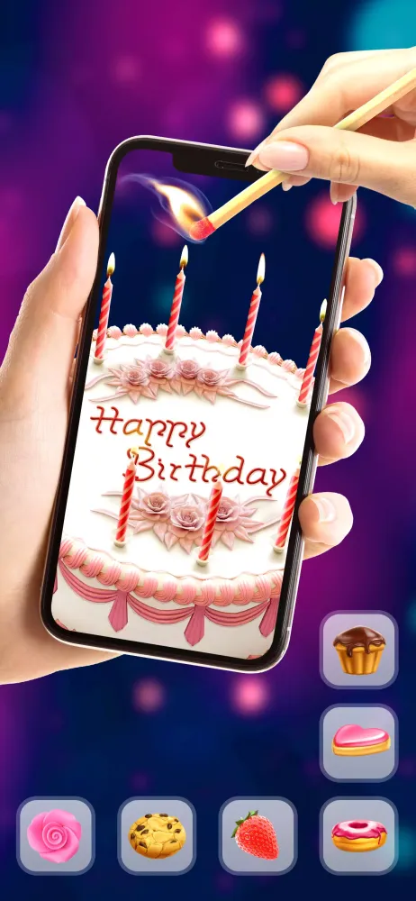 Zrzuty ekranu DIY Cake Birthday Party Maker