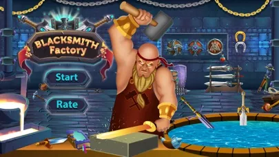 Screenshot di Blacksmith Factory Tycoon Game