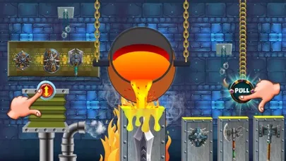 Screenshot di Blacksmith Factory Tycoon Game