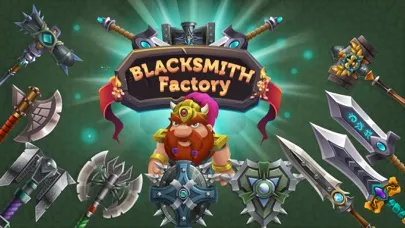 Screenshot di Blacksmith Factory Tycoon Game