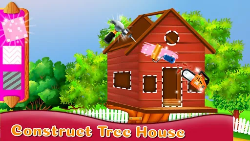 Capturas de tela do Build Tree Doll House Builder