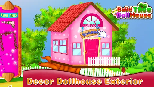 Capturas de tela do Build Tree Doll House Builder