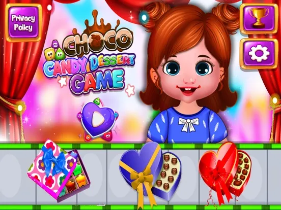 Choco Candy Factory iPad  Screenshots