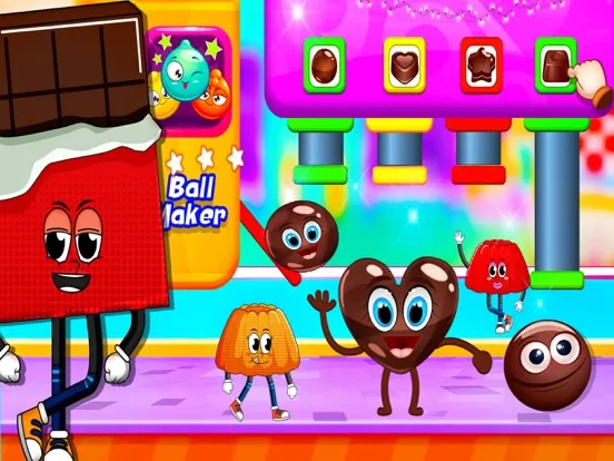 Choco Candy Factory iPad  Screenshots
