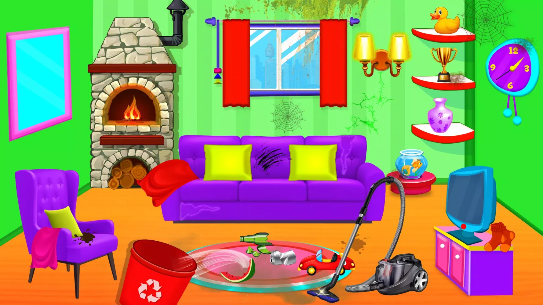 Скриншоты House Cleaning Games for Girls