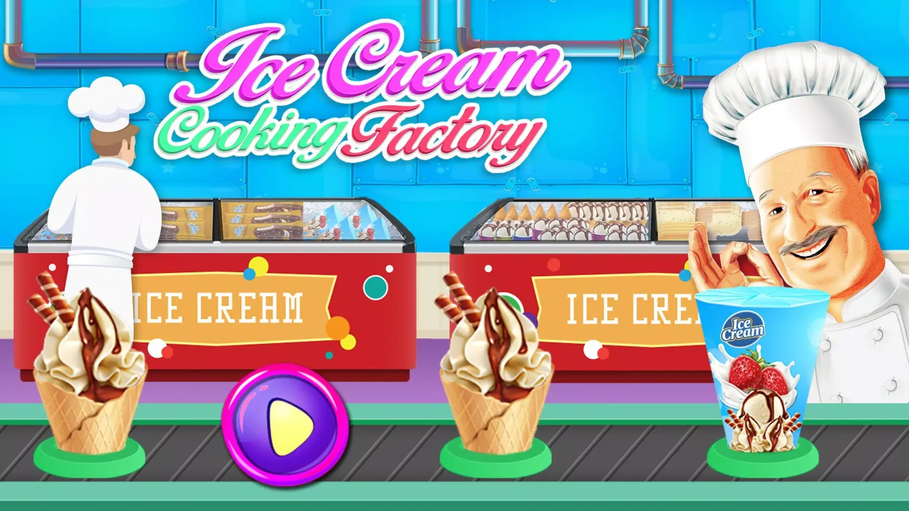 صور Ice Cream Factory ASMR Games