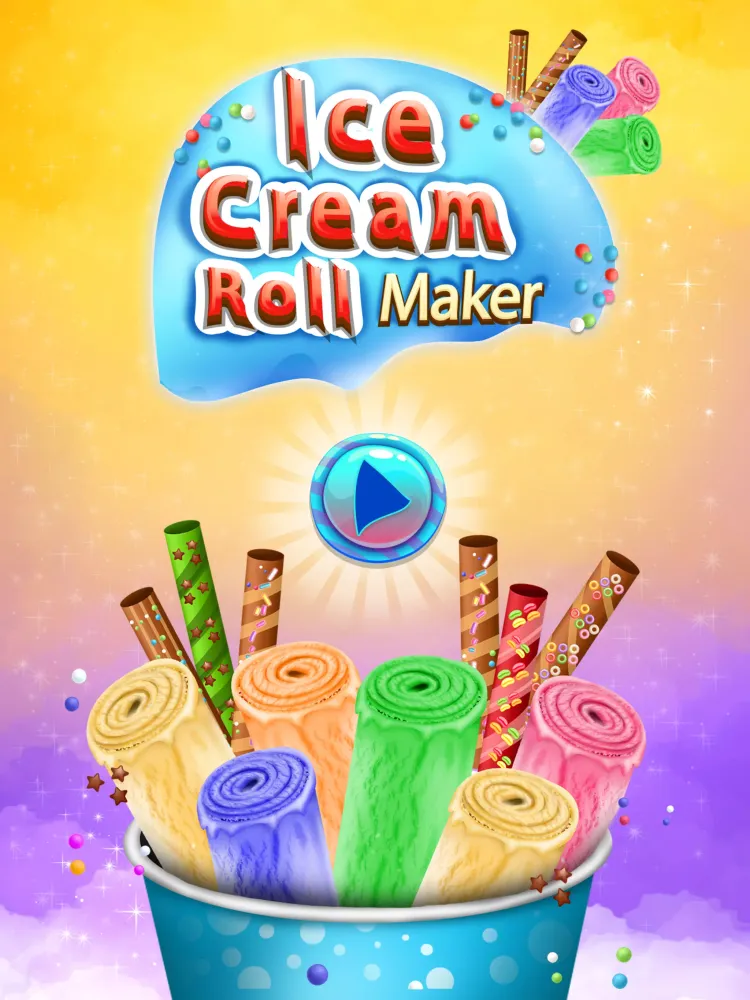 Ice Cream Rolls Maker Cook Screenshots