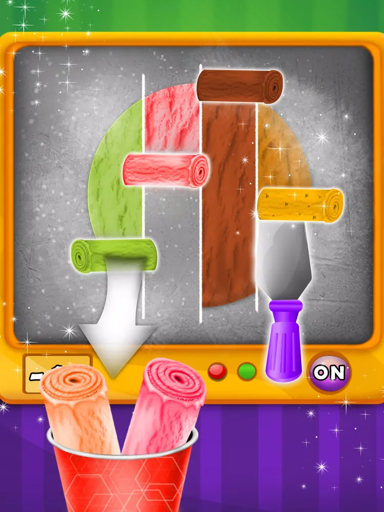 Ice Cream Rolls Maker Cook Screenshots