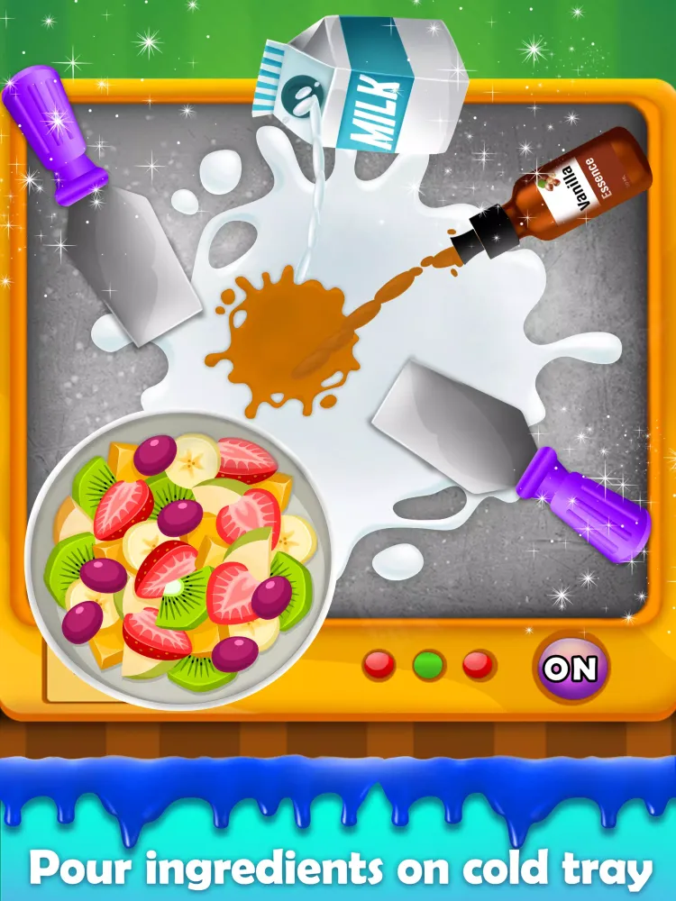 Ice Cream Rolls Maker Cook Screenshots