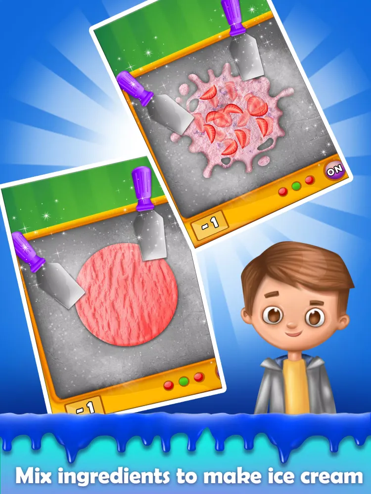 Ice Cream Rolls Maker Cook Screenshots